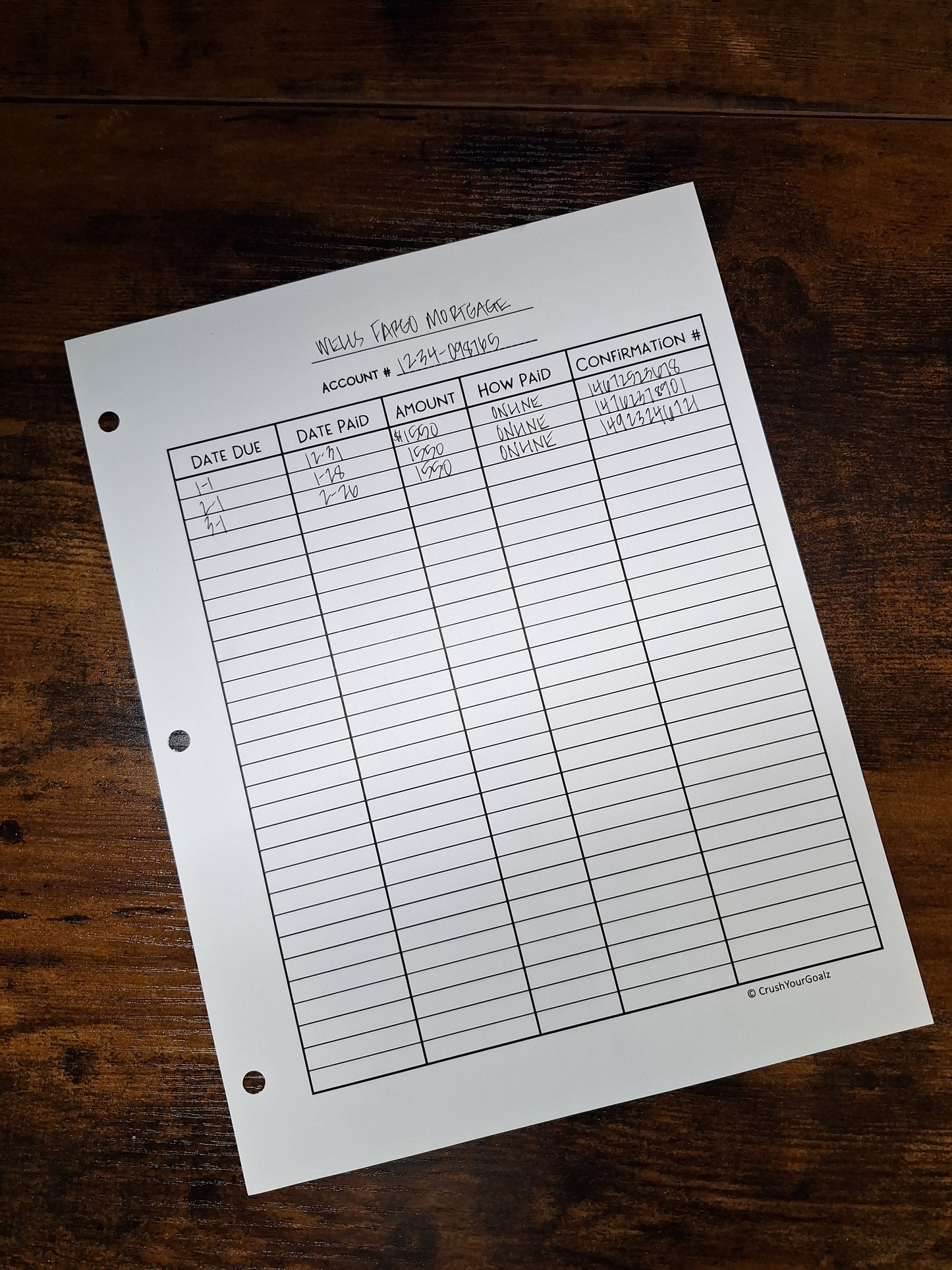 Bills Binder Bundle- Bill Tracker Chart - Yearly and Monthly - Bill Planner, Payment Tracker, Budget, Track Bills, Bill Payment, Organize - 8.5 x 11 Size