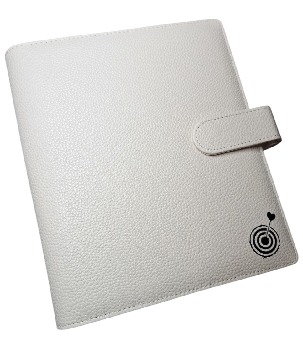 Cream A5 with Black Rings Planner/Budget Binder