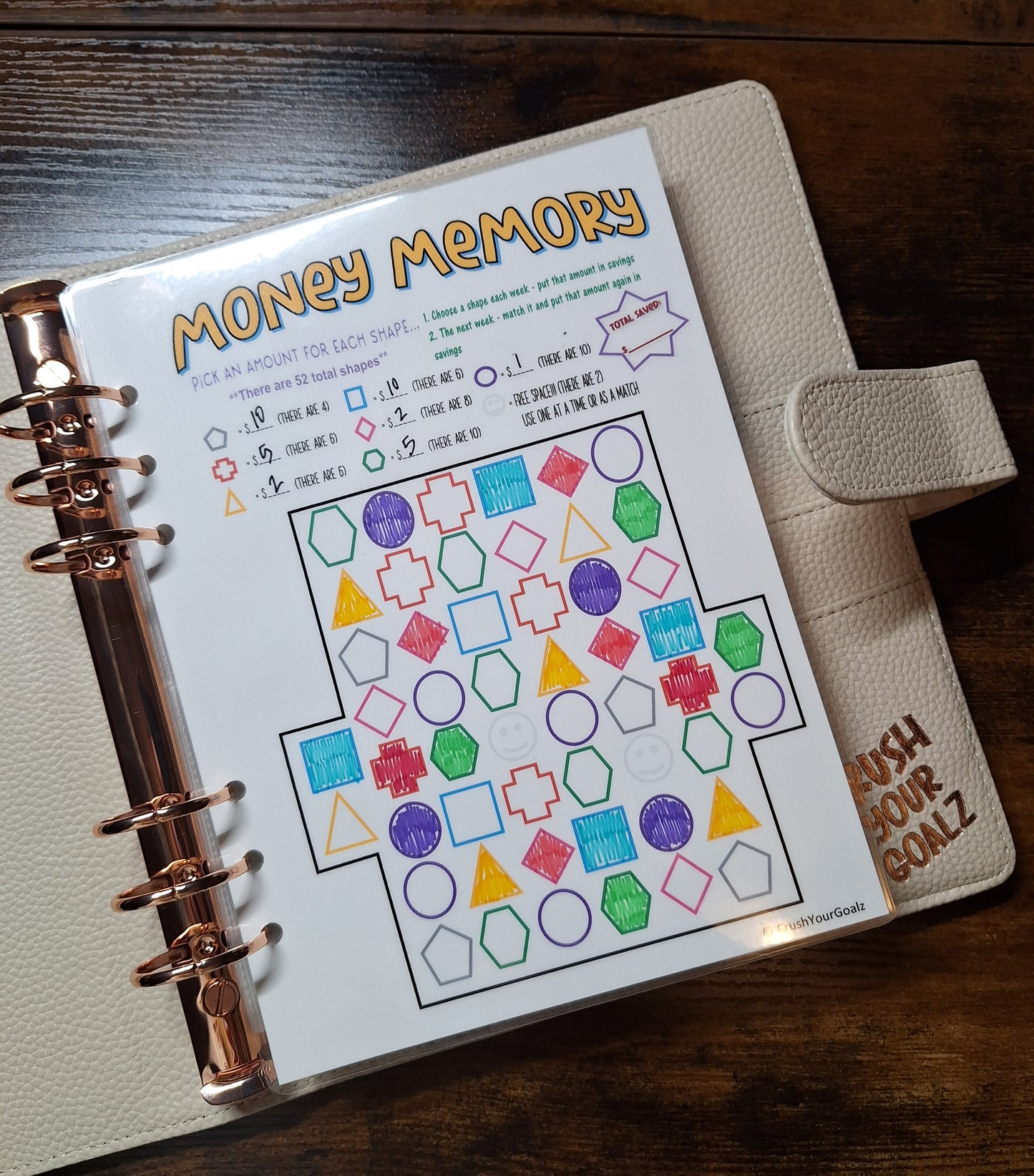 Money Memory Savings Tracker! Dave Ramsey, Savings Tracker Printable, Visual Savings Tracker, Coloring Chart  - A5 Size
