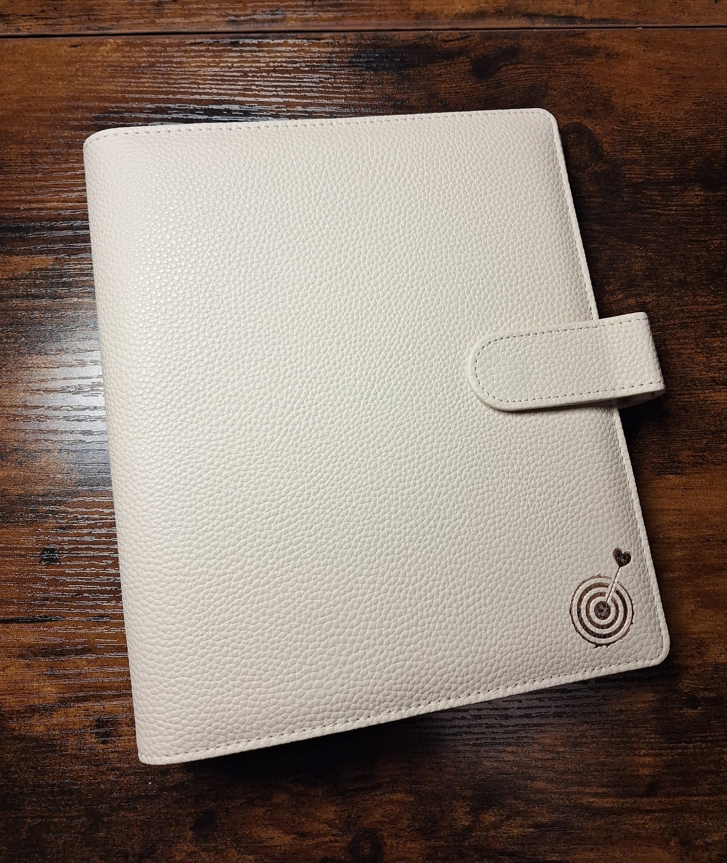 Cream A5 with Rose Gold Rings Planner/Budget Binder