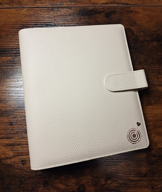 Cream A5 with Rose Gold Rings Planner/Budget Binder
