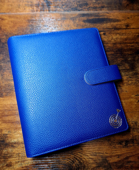 Navy A5 with Rose Gold Rings Planner/Budget Binder